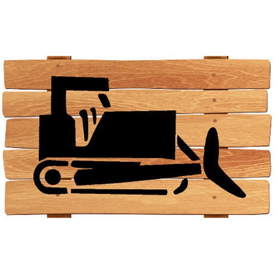Construction Loader Grader Plastic Reusable Stencil Equipment Etsy UK