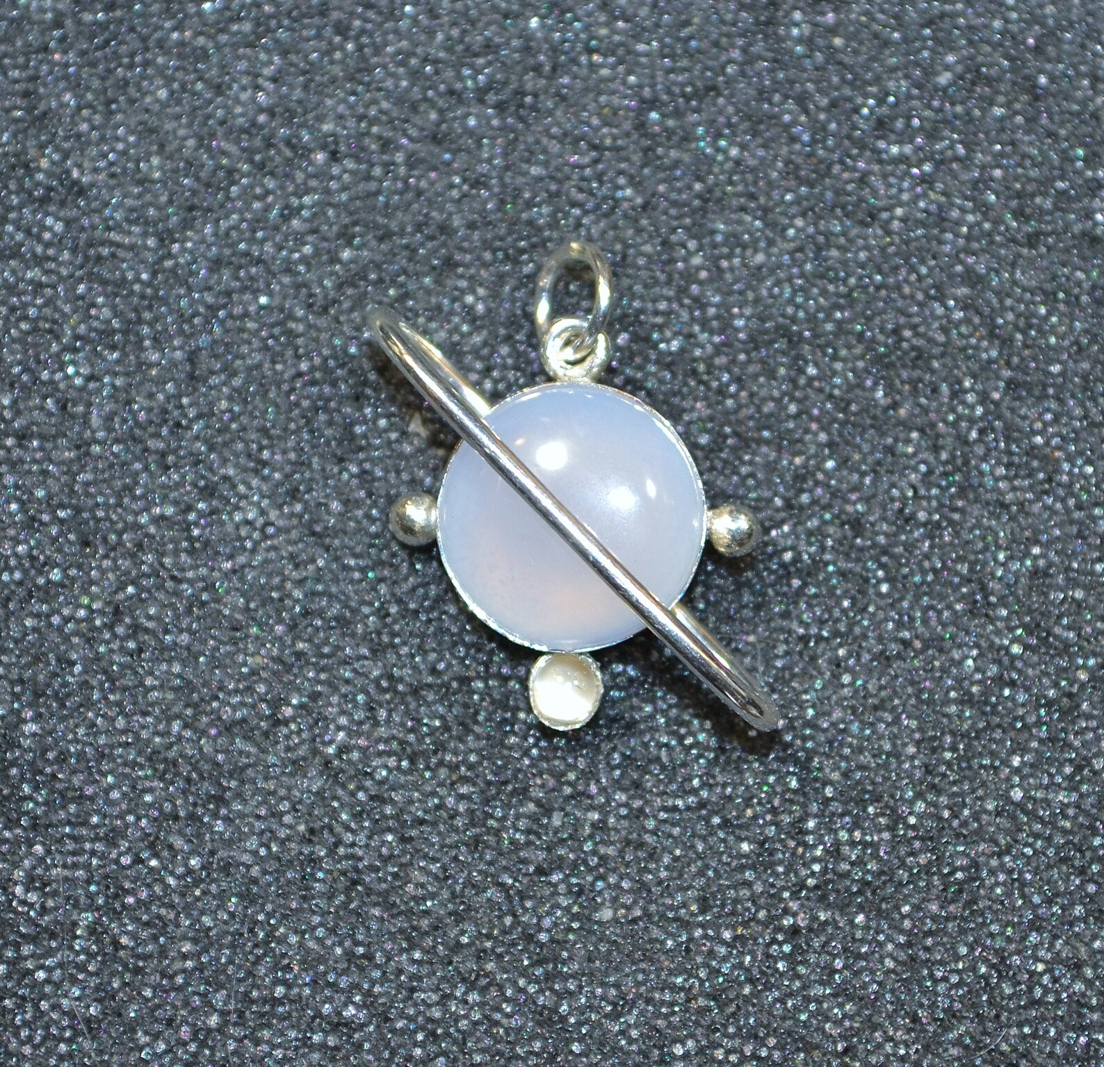Moonstone Saturna Necklace