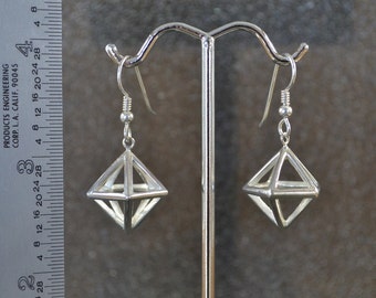 AoedeJ - Orecchini a perno in argento Sterling 925 a forma di