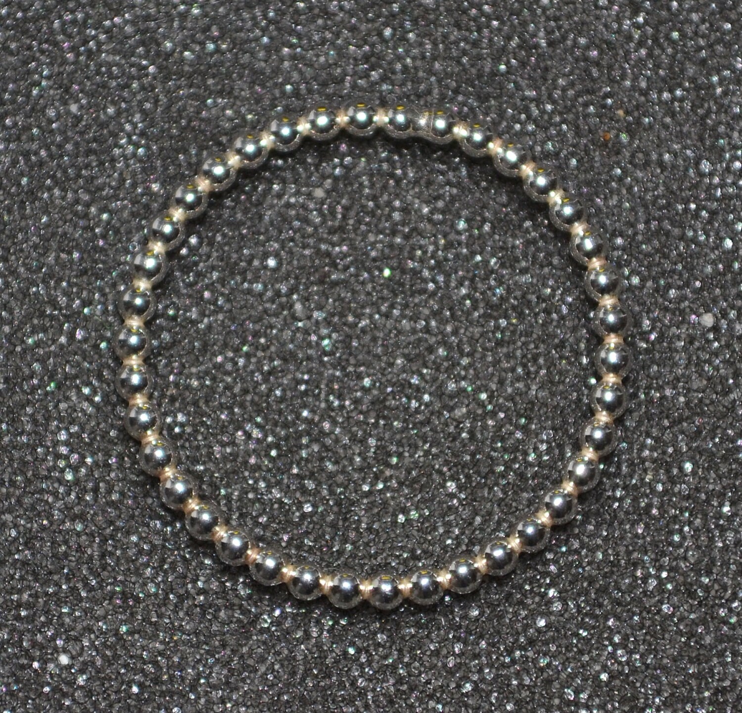 Sterling Silver Bead Wire Stacking Ring. Simple Sturdy Etsy