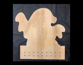Handmade Wooden Halloween Ghost Puzzle