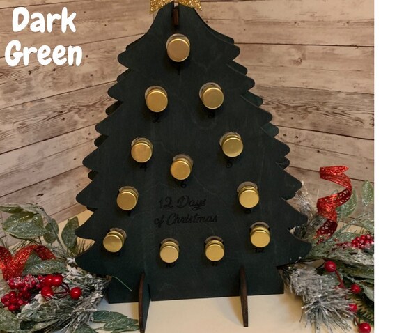 Wine Advent Calendars to Brighten Your Holiday, Holds 12 Mini Wine Bottle,  12 Day of Christmas, Spirit Tree Advent Calendar for Adults - Etsy