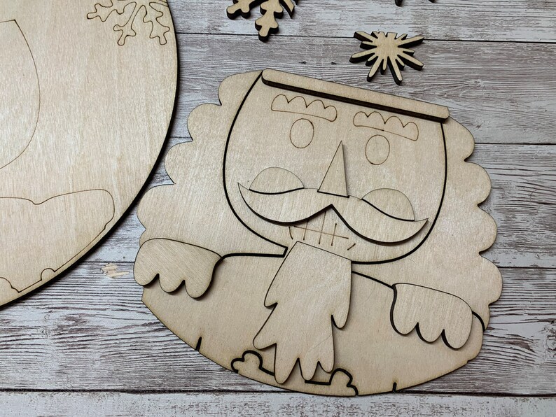 Nutcracker Cutout Nutcracker Wood Blank Christmas Cutout - Etsy