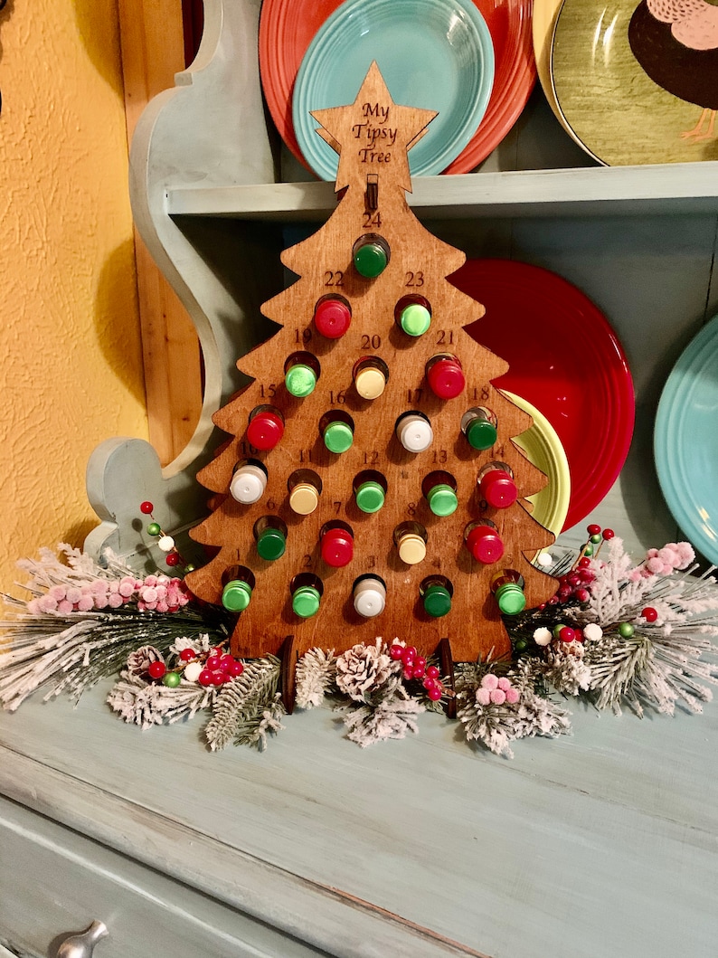 Boozy Advent Calendars to Brighten Your Holiday Mini Liquor  Etsy