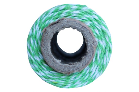 Lime Green Bakers Twine - 100 yard twine spool - 4 ply bakers twine - 100% cotton Mason jar twine - Green twine - Rustic Bakers twine Lime Il_570xn