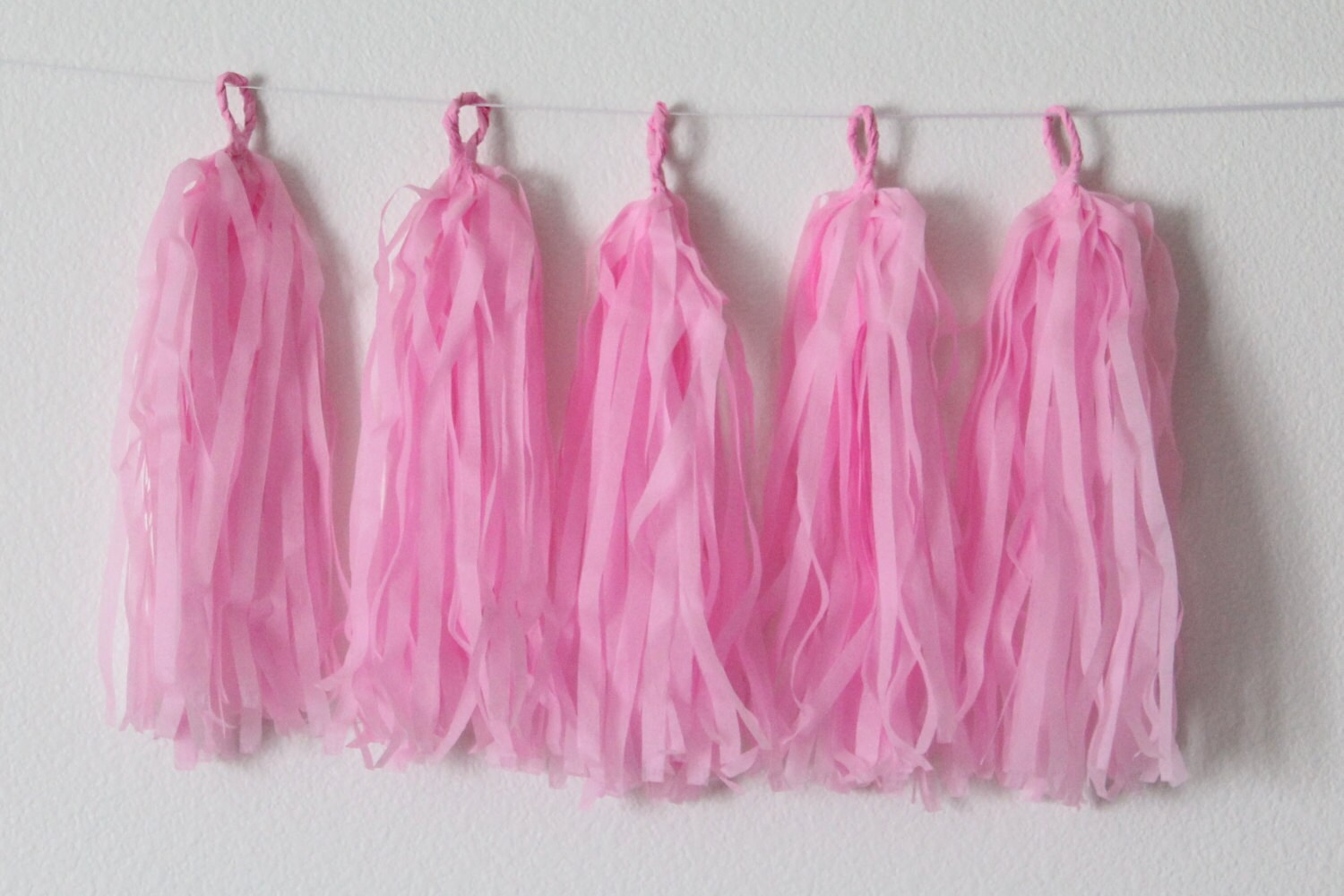 Tissue Paper Tassel Garland DIY KITPink Party DecorCowgirl Etsy