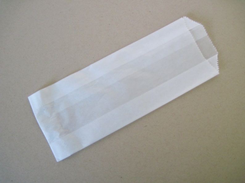 50 Small Transparent Glassine Bags 2.5x 1.25x Etsy