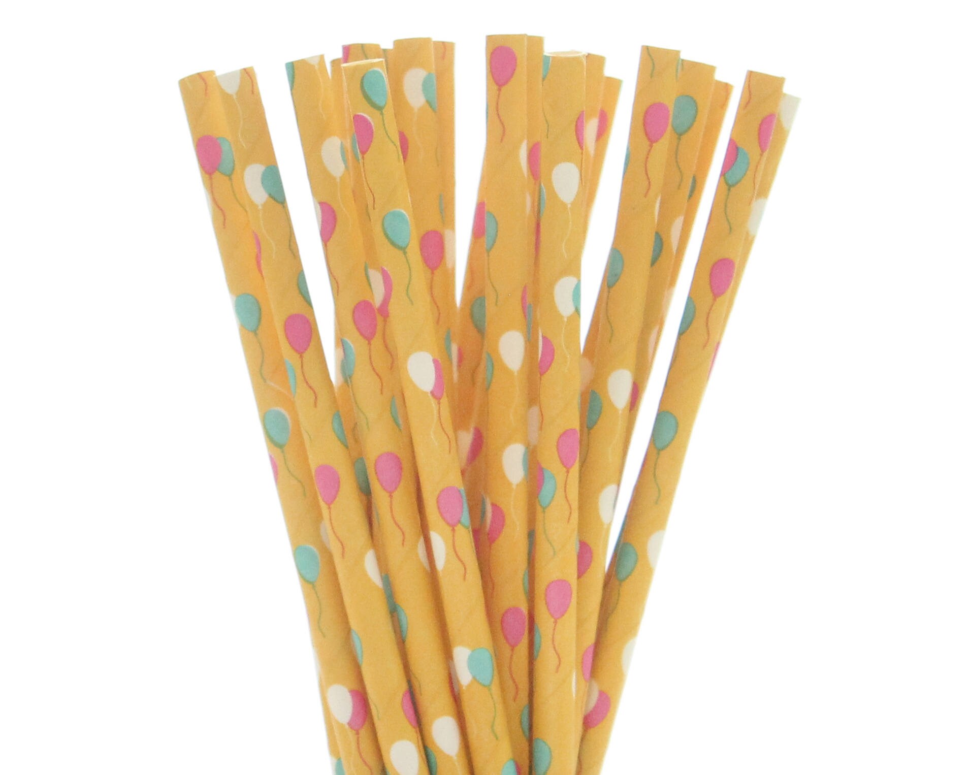balloon-paper-straws-gender-reveal-party-balloon-party-etsy