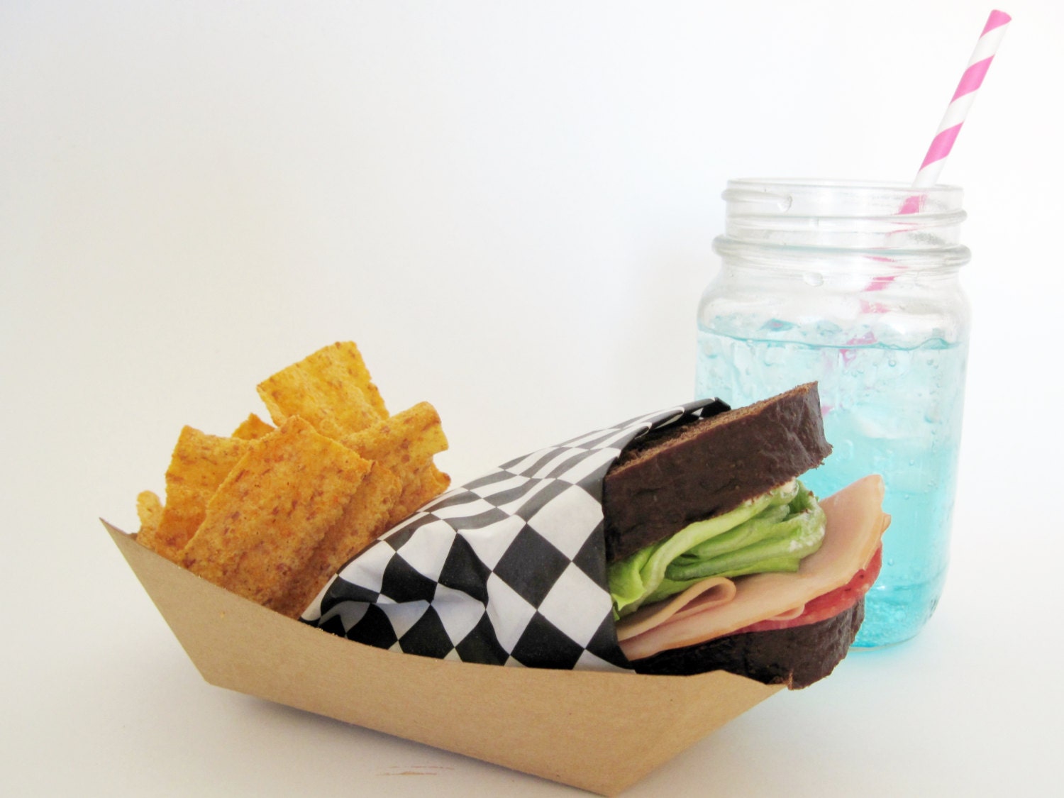 Paper Food Trays 50 Medium 2 lbs Kraft Paper Food Tray Etsy