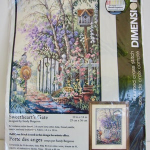 Counted Cross Sttch Kt By Dmensons Any Letter Complete - Etsy