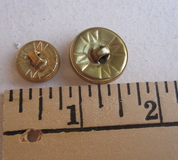 Tommy Hilfiger Gold Metal Replacement 9 Buttons Lion Crest for