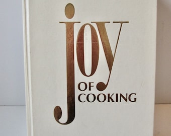 VTG Joy of Cooking Cookbook Recipes Reference 1975 Relié • États-Unis