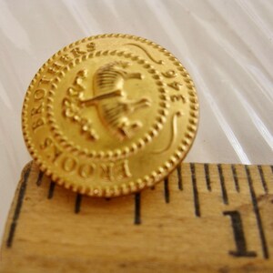 Brooks Brothers Sheep Gold Blazer 11 Replacement Buttons 3 Front 8 Cuff ...