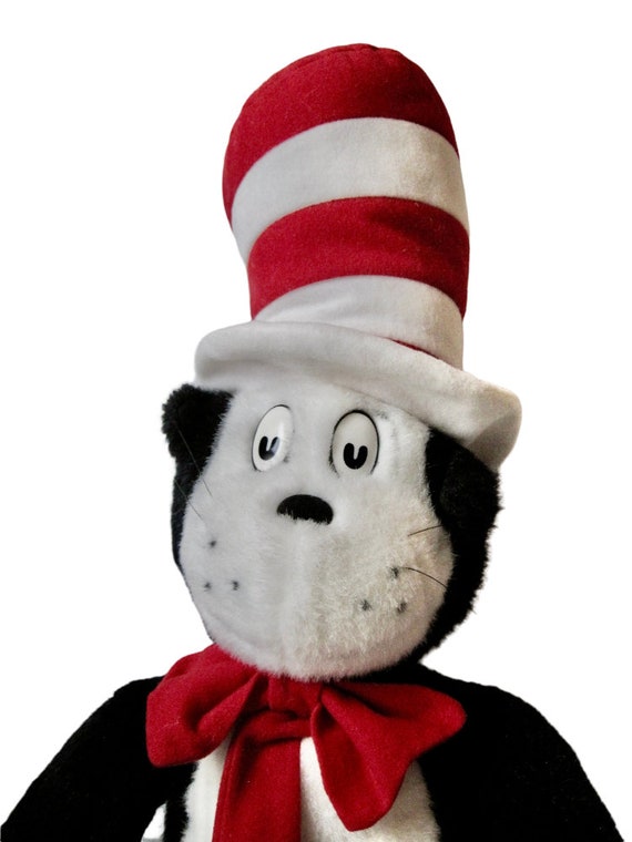 cat in the hat plush doll