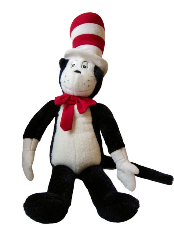 cat in the hat plush doll