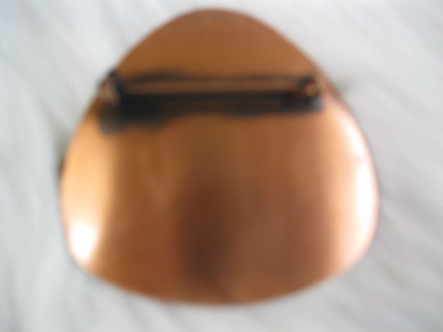 VTG esquí de cobre downhill esquiador Pin Brooch MCM 1960s | Etsy