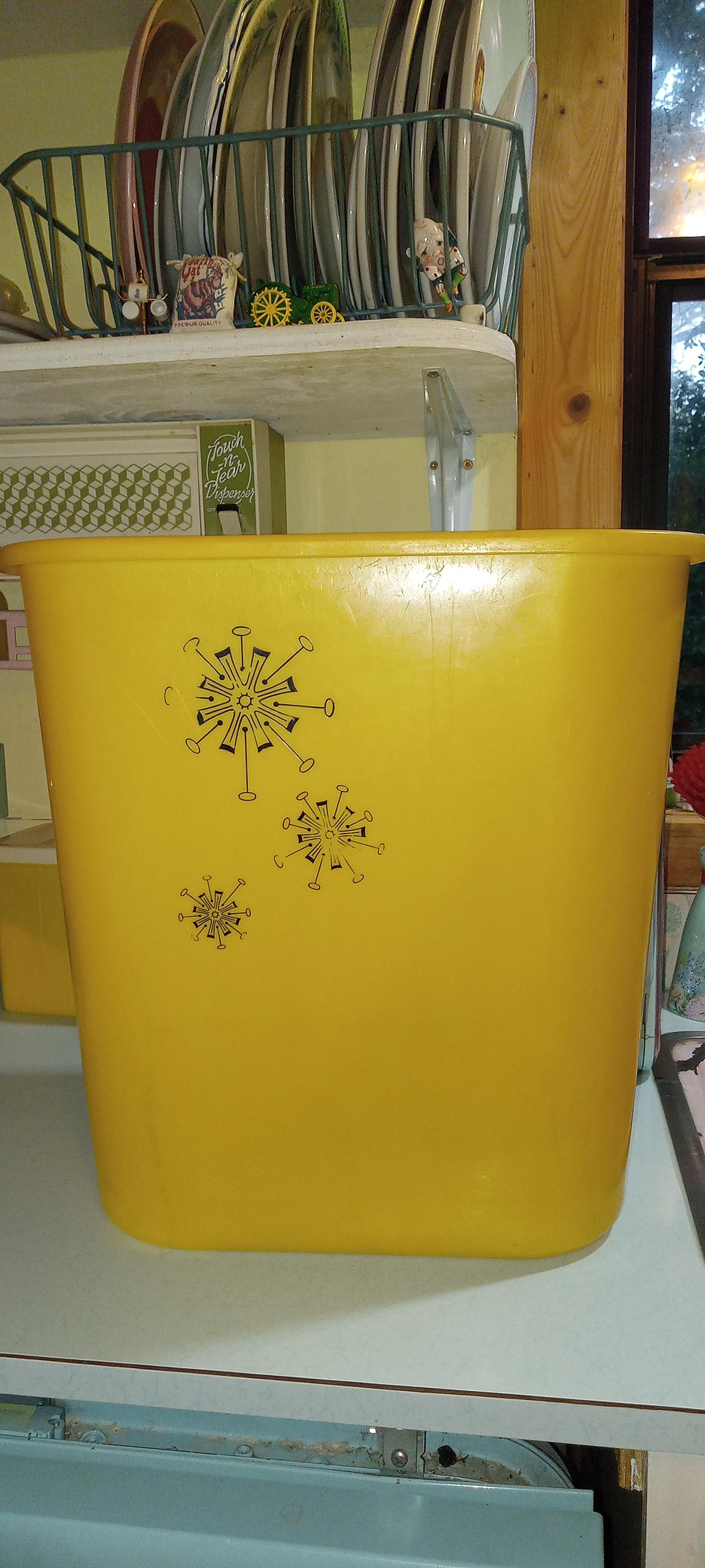 1960's Trash Can - Etsy