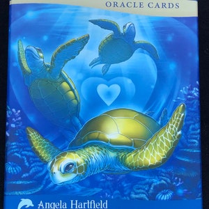 Whispers of the Ocean Oracle Cards by Angela Hartfield...BRAND NEW
