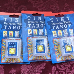 Tiny Universal Waite Cards/Keychain...BRAND NEW