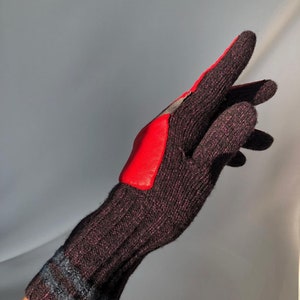Vivienne Westwood Embroidery Big Logo Gloves Women - Etsy