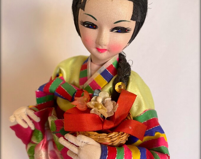 GISAENG Ginyeo KOREAN Collectible DOLL Figurine vintage Handmade Etsy
