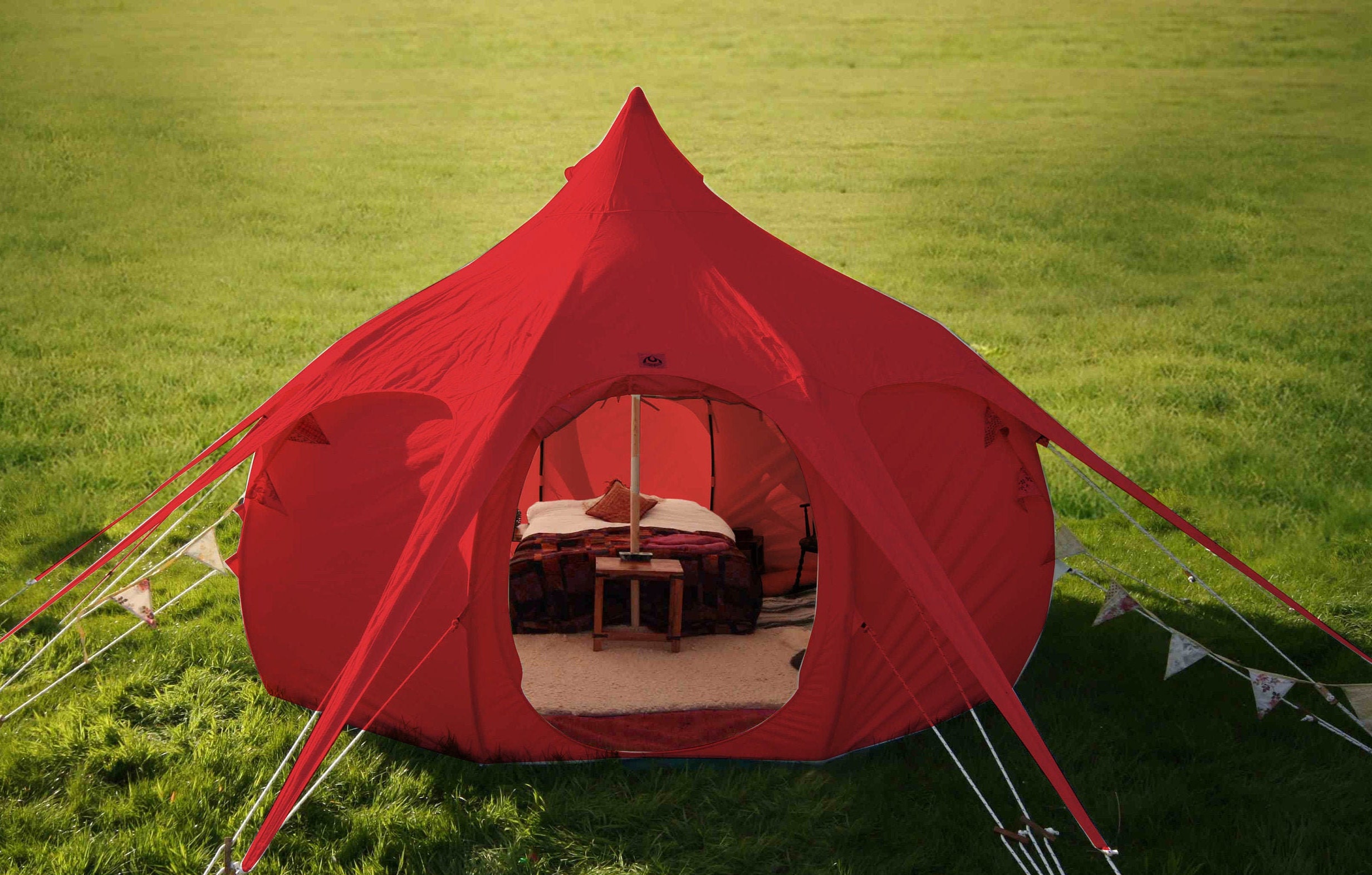 20ft Lotus Belle Tent yurt burning man glamping festival Etsy