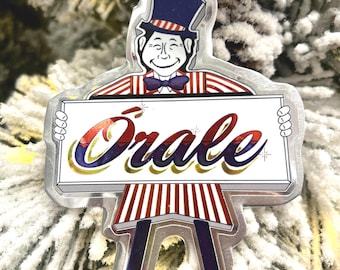 ORALE Lotaburger Tin Ornament