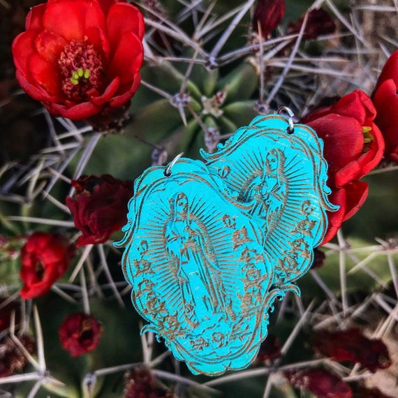 Our lady of shop guadalupe earrings