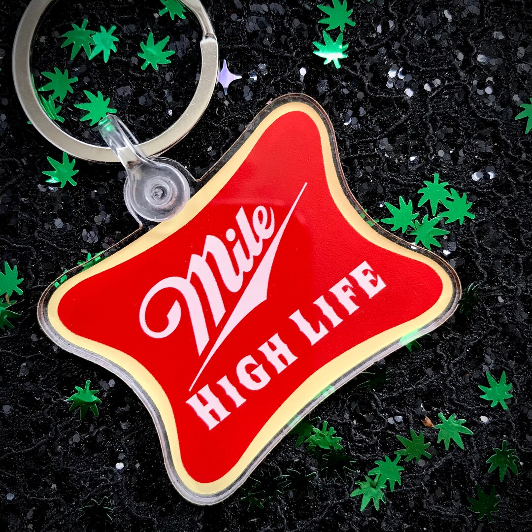 Mile High Life Key Chain Etsy