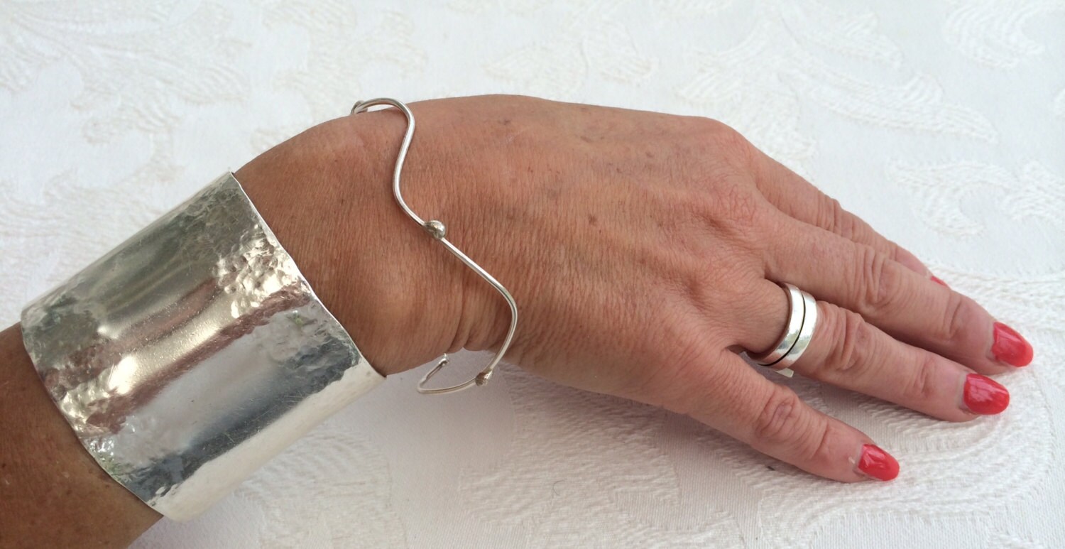 SIWEM 完売品DROPLET BANGLE SILVER/ F Silver Droplet Bangle - Etsy
