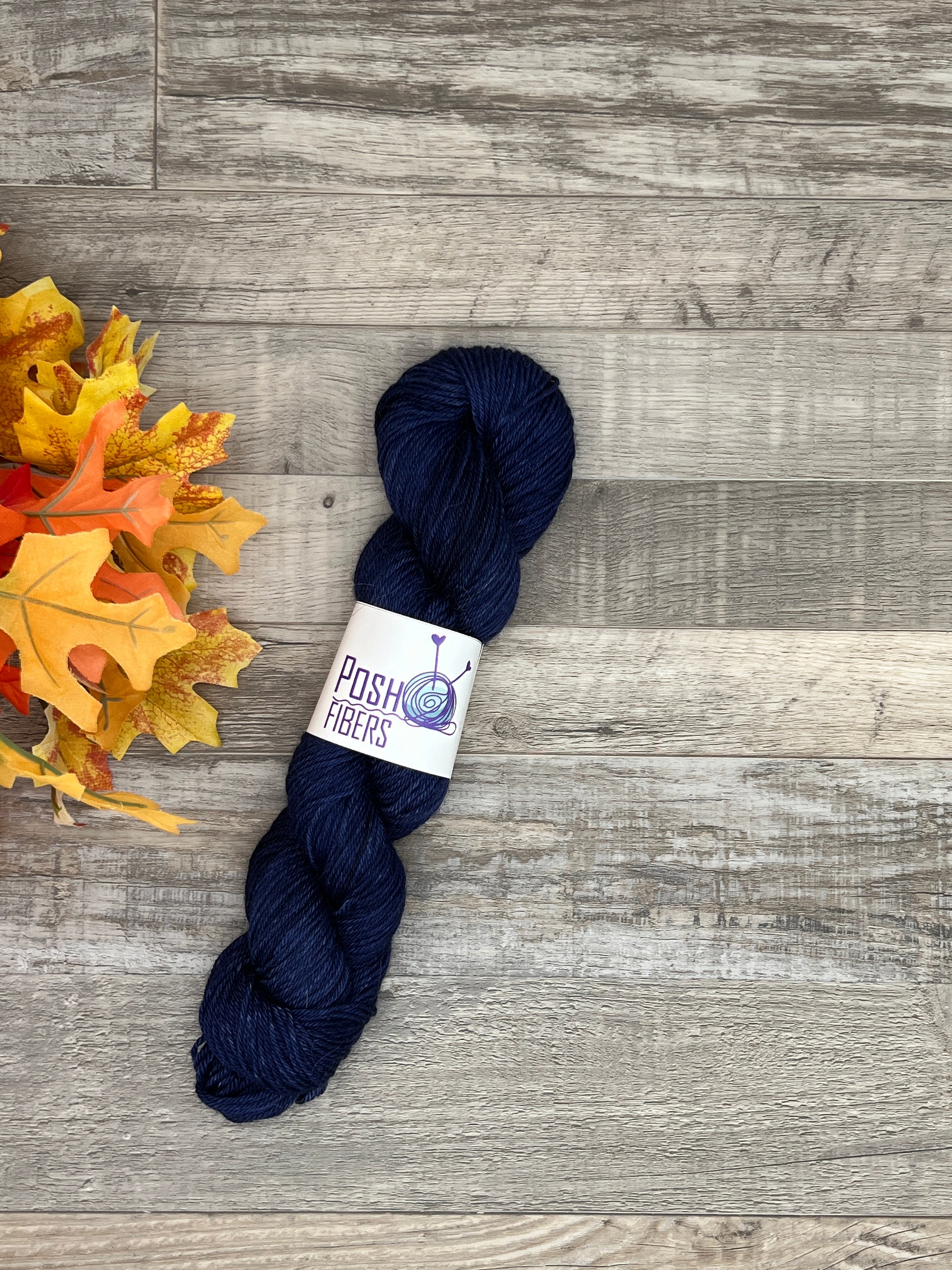 Silky Soft Navy. Alpaca and Silk Yarn. 246 yards. Hand Dyed Silky Soft Navy. Alpaca and Silk Yarn. 246 yards. Hand Dyed