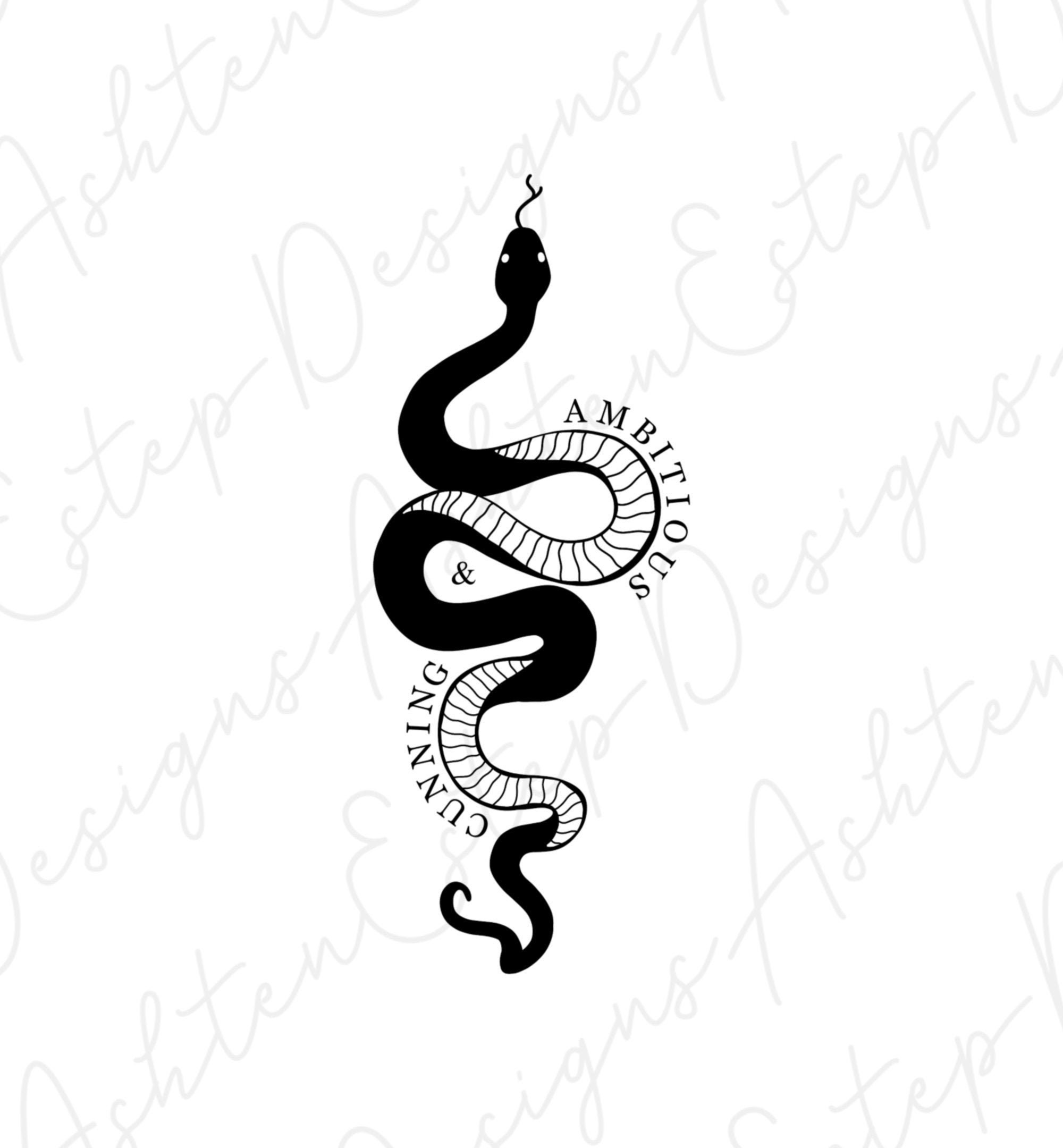 Slytherin Snake Slytherin SVG Slytherin PNG Slytherin Snake | Etsy