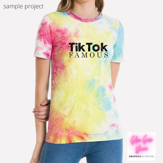 tiktok tie dye shirt