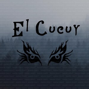 EL CUCUY Mexican Legend, Mexican boogeyman - svg, png formats
