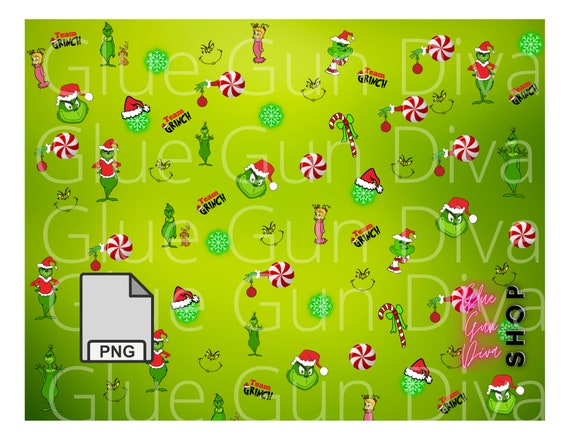 Grinch Background Image PNG - Etsy