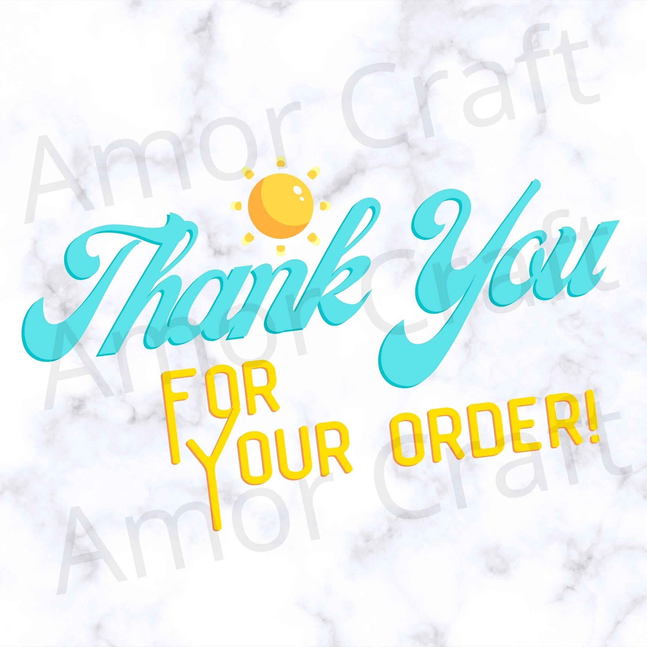 Thank You For Your Order Svg Jpg Png Customer Etsy