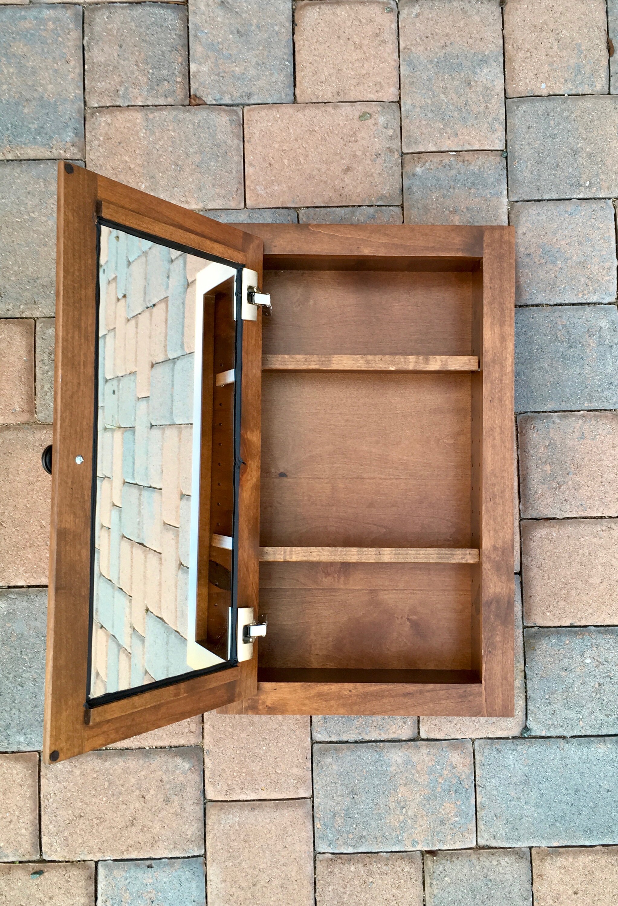 Custom Recessed Medicine Cabinet With Finished Interior Free