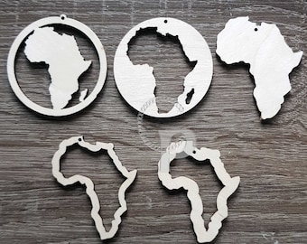 10 plain birch wooden Africa wood shapes for jewelry making laser cut DIY earrings crafts decoupage small large unfinished wood Free postage