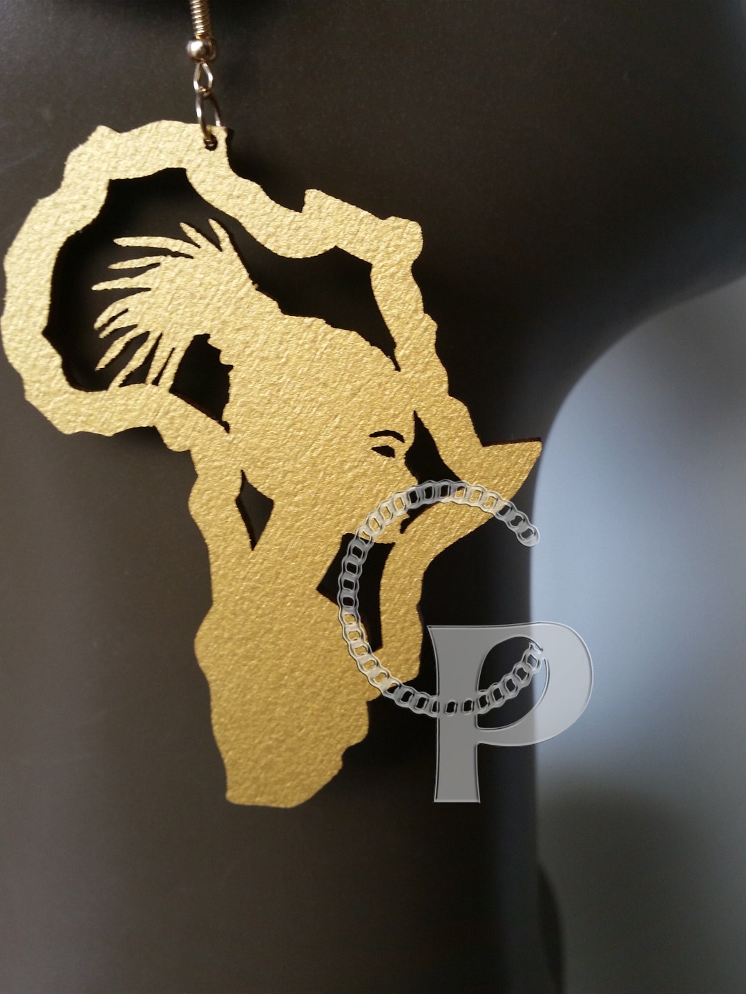 Boucles D'Oreilles En Bois Fleur De Vie | | N°1 FR