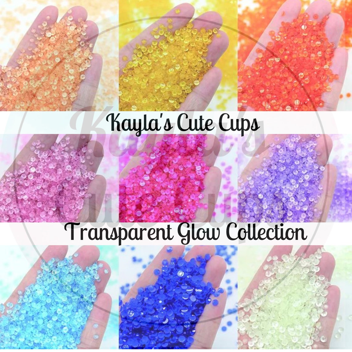 Transparent Luminous Glow in the Dark Rhinestones 3mm4mm 5mm - Etsy