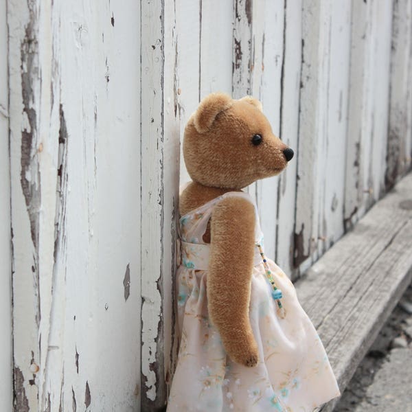 Handmade Collectible Teddy Bear Grace