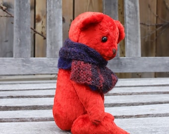Handmade Collectible Teddy Bear Little Ian OOAK