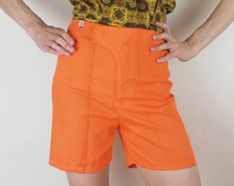 Vintage 60s Mod Shorts // 70s Hotpants // Gogo Girl // Vintage Deadstock // Disco // Glam Rock // High Waist Shorts // Pin Up Shorts