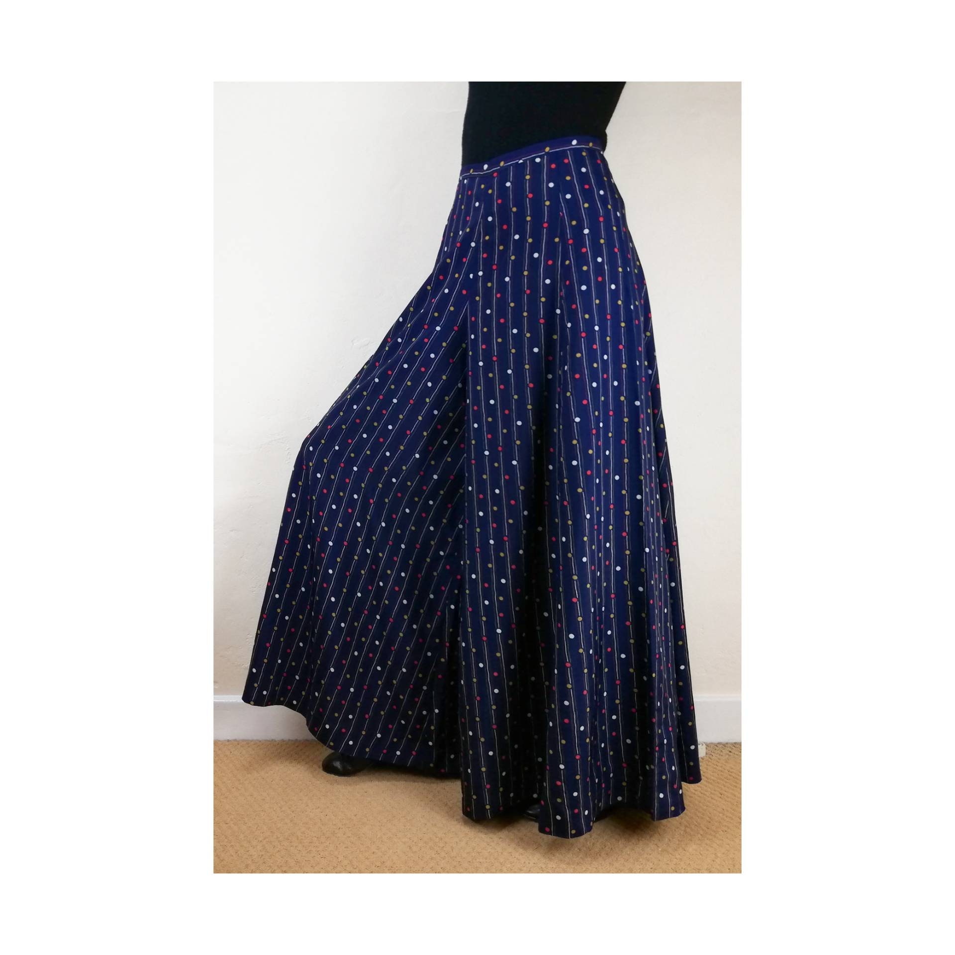 Vintage 70s Palazzo Pants // Wide Leg Trousers // 70s Flared - Etsy UK