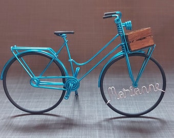 Classic Miniature bike with wooden crate