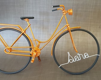 Miniature Dutch Bike / Dutch bike in aluminum wire