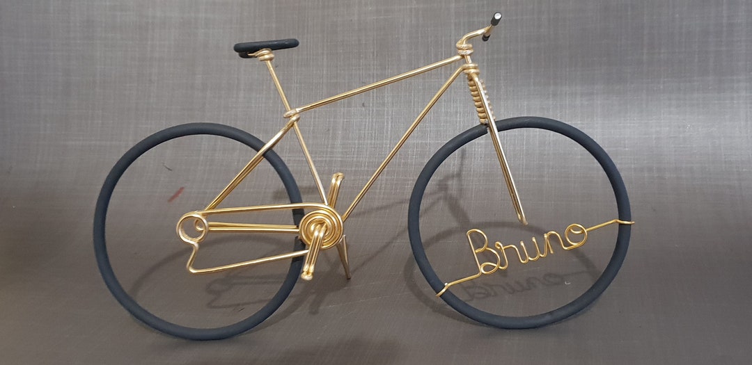 3 Pièces D'artisanat En Fil D'aluminium Coloré Pour Vélos À Roues Fines,  Décoration De Vélo Unique : Fait À La Main Avec Plusieurs Couleurs De Fil