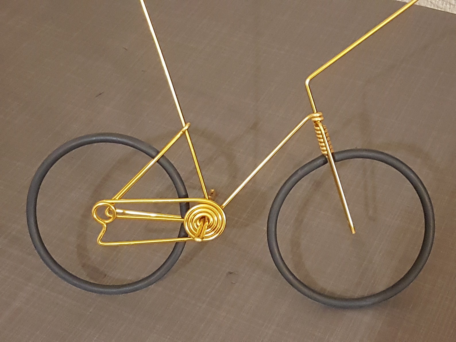 Comment Faire Un Porte Photo En Fil Aluminium Video Vélo VTT porte-photo en fil Aluminium fait main | Etsy France