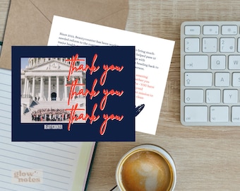 Beautycounter DC Cards | DC Thank You Card | Beautycounter Card | BC Thank You | Washington Card | Advocacy Notecard | Digital Files