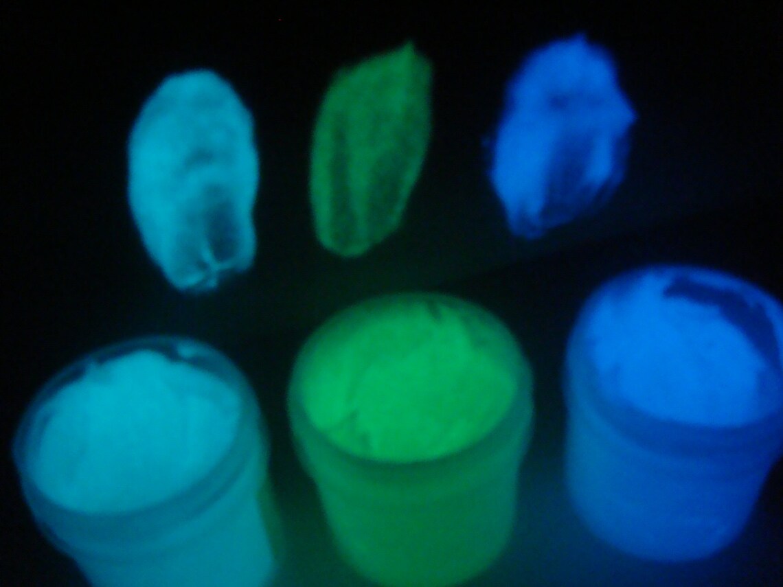 Glow In The Dark Body Paint Blue 10ml Make Up Unisex main image 1
